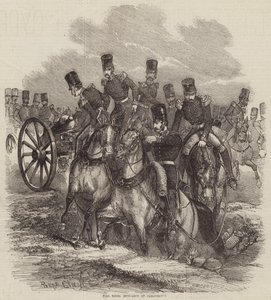 De koninklijke artillerie in Aldershott door B. Clayton